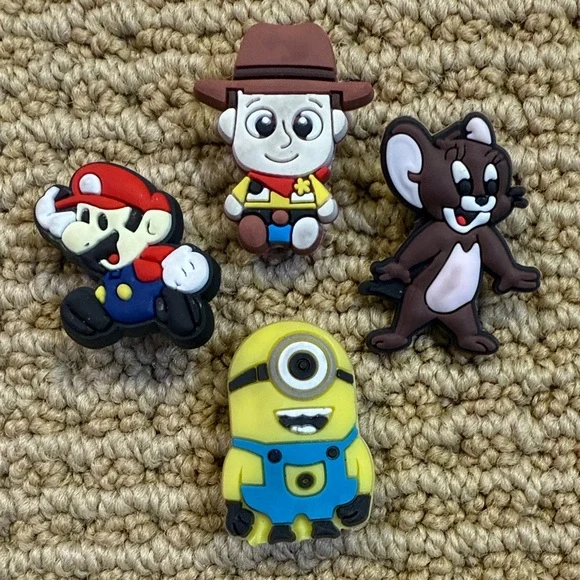 Cartoon Character Jibbitz Lot - Picture 1 of 3